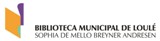 Logótipo da Biblioteca Municipal Sophia de Mello Breyner