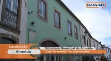 Reportagem sobre a Biblioteca Municipal de Almeida