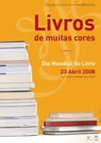 Cartaz comemorativo do Dia Mundial do Livro