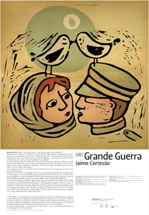 Grande Guerra - Ilustração de Carla Nazareth