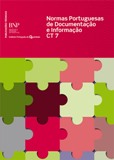 Normas Portuguesas de Documentação e Informação CT7 (capa da publicação)