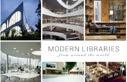 Modern libraries from around the world