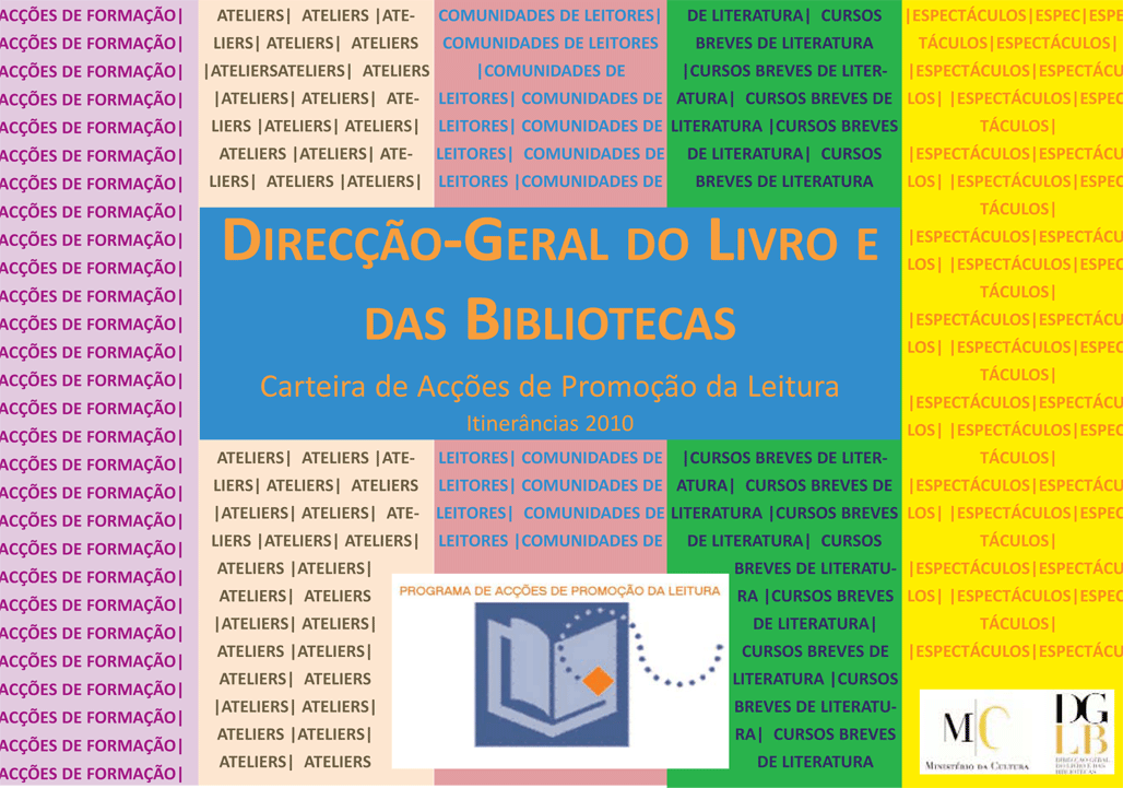 Carteira de Acções de Promoção da Leitura para 2010